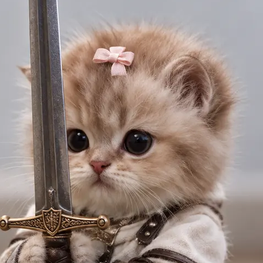 The Armored Kitten mascot